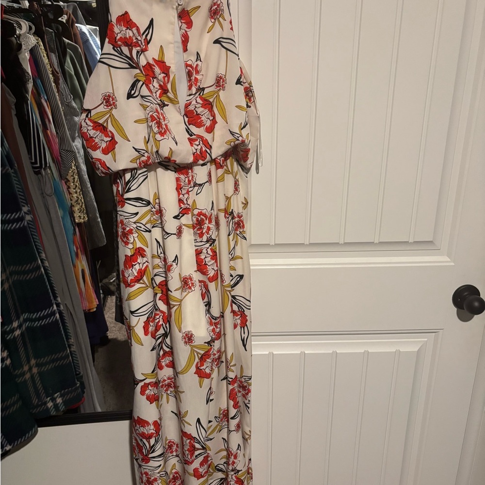 Floral Print Women's Dress